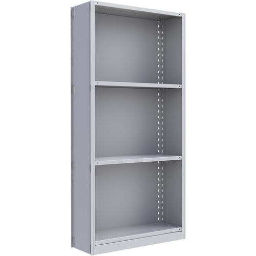 &eacute;l&eacute;ment de rayonnage Interlok, Acier, Sans boulons, Capacit&eacute; 800 lb, 36" la x 76" h x 24" p TGS INDUSTRIEL