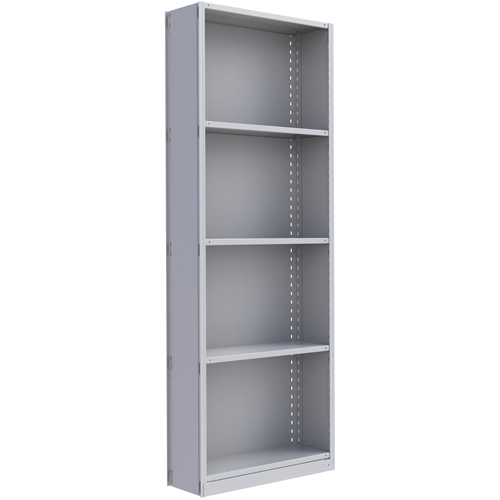 Interlok Shelving Unit, Steel, Boltless, 800 lbs. Capacity, 36" W x 100" H x 24" D TGS INDUSTRIEL