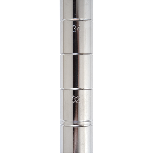 Heavy-Duty Chromate Wire Shelving Post, 54" H TGS INDUSTRIEL