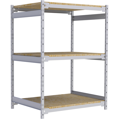 &eacute;tag&egrave;re-classeur de grande largeur, Acier, 3 Tablettes, 42" la x 32" p x 60" h TGS INDUSTRIEL