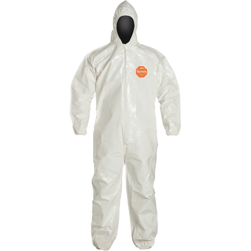 Combinaison 4000 Tychem, 2T-Grand, Blanc TGS INDUSTRIEL