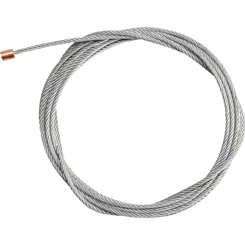 Galvanized Steel Cable, 10' Length TGS INDUSTRIEL
