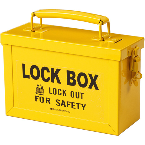 Coffret de s&eacute;curit&eacute; de groupe, Jaune TGS INDUSTRIEL