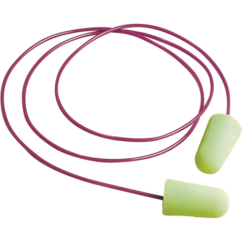 Pura-Fit&reg; Foam Earplugs , Bulk - Box, Corded TGS INDUSTRIEL
