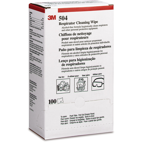 Serviettes de nettoyage pour respirateurs, Lingettes TGS INDUSTRIEL