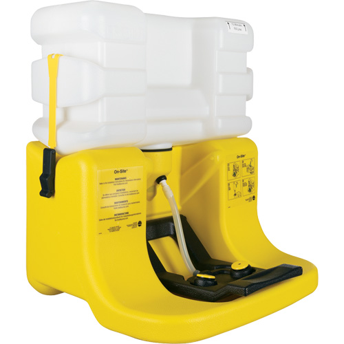 Douche oculaire On-Site, Aliment&eacute; par gravit&eacute;, Capacit&eacute; 7 gal., Conformit&eacute; ANSI Z358.1 TGS INDUSTRIEL