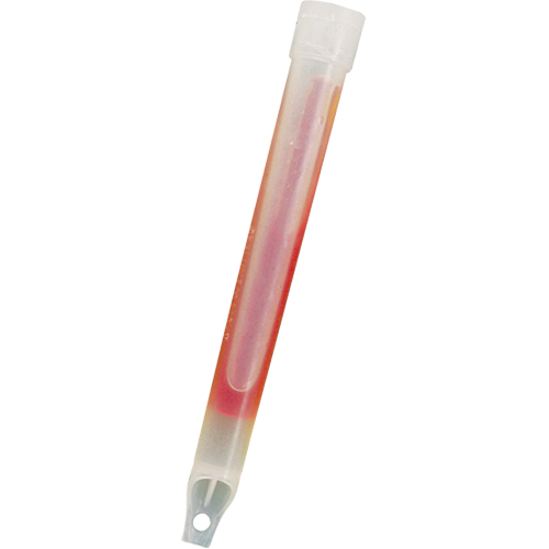 6" Cyalume&reg; Lightsticks, Red, 30 mins. Duration TGS INDUSTRIEL
