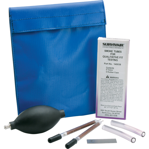 Trousse d'essai d'ajustement - Trousses d'essai d'ajustement pour irritant, Qualitatif, Solution Fum&eacute;e TGS INDUSTRIEL