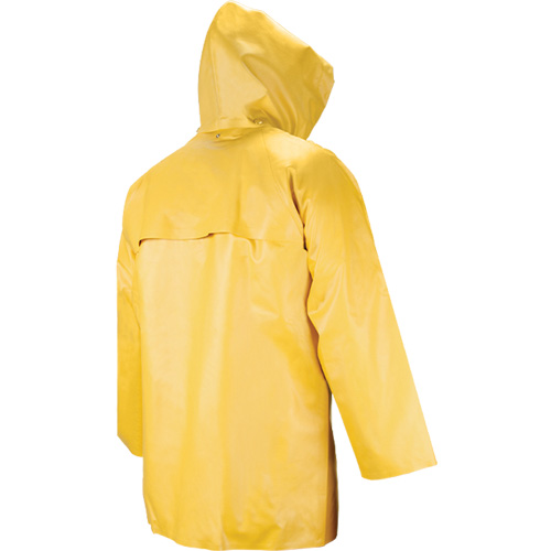 Neo-Slick Chemical & Acid Resistant Rain Jacket, Large, Yellow, Neoprene TGS INDUSTRIEL