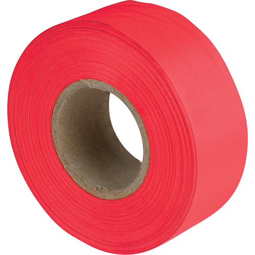 Rubans pour signalisation, 1,2" la x 300' lo, Rouge TGS INDUSTRIEL