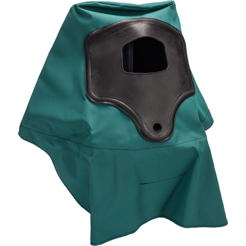 Cagoule &agrave; longueur d'&eacute;paule Abrasi-Blast, Universel, Coiffe souple, Bavette Simple TGS INDUSTRIEL