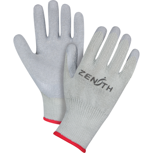 Natural Rubber Comfort-Lined Coated Gloves, 9/Large, Rubber Latex Coating, 10 Gauge, Polyester/Cotton Shell TGS INDUSTRIEL