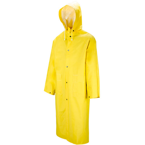 Tornado Long Coat, PVC, 5X-Large, Yellow TGS INDUSTRIEL