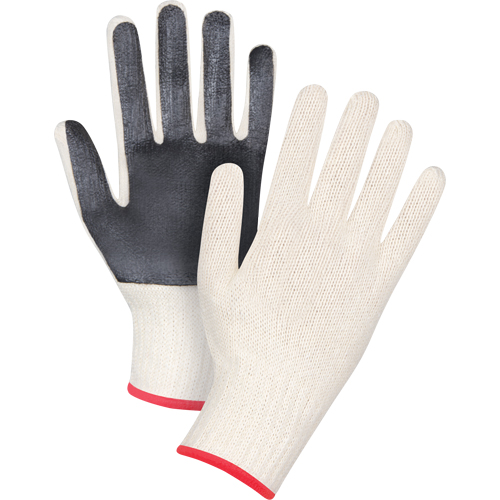 Palm-Coated String Knit Gloves, Poly/Cotton, Single Sided, 7 Gauge, Small TGS INDUSTRIEL
