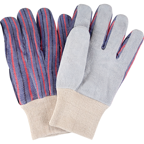 Standard-Duty Work Gloves, Large, Split Cowhide Palm TGS INDUSTRIEL