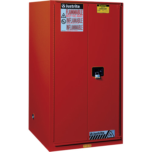Armoire de s&eacute;curit&eacute; pour la peinture et les encres combustibles EX Sure-Grip, 96 gal., 5 tablettes TGS INDUSTRIEL