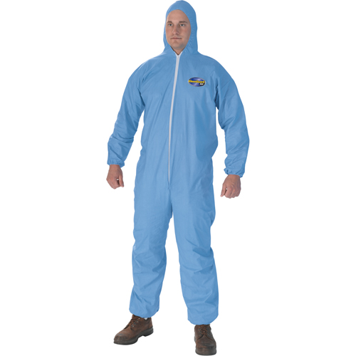 Combinaison Kleenguard A65, Grand, Bleu, Tissu ignifug&eacute; TGS INDUSTRIEL