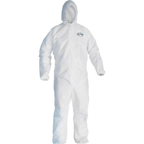 Combinaisons Kleenguard A40, Grand, Blanc, Microporeux TGS INDUSTRIEL