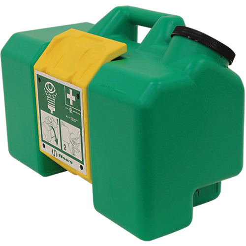 Eyewash Station, Gravity-Fed, 9 gal. Capacity, Meets ANSI Z358.1 TGS INDUSTRIEL