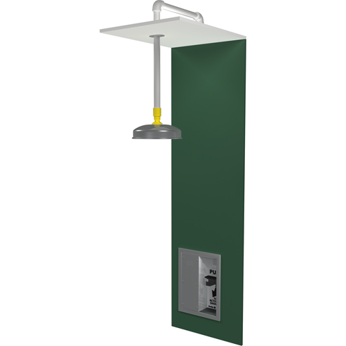 Barrier Free Recess-Mounted Emergency Shower Stations, Wall-Mount TGS INDUSTRIEL
