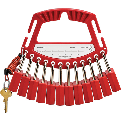 Safety Padlock Caddies TGS INDUSTRIEL