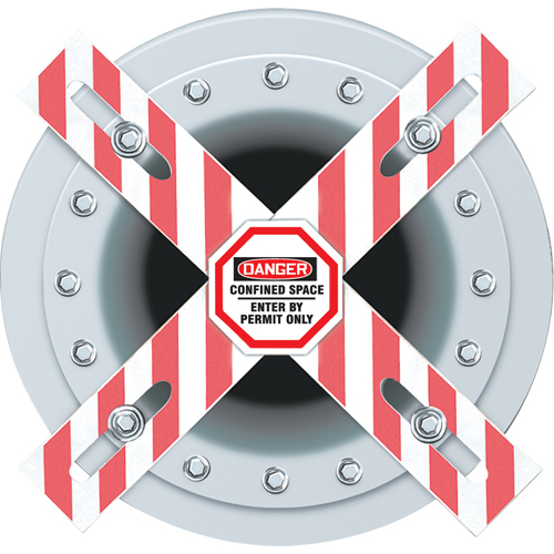 Barri&egrave;re Danger Man-Way Cross TGS INDUSTRIEL
