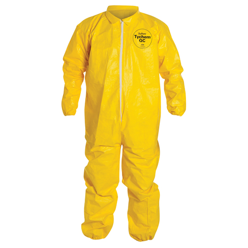 Coveralls, Tychem&reg; 2000, 2X-Large, Yellow TGS INDUSTRIEL