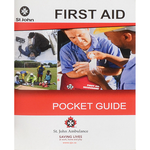 Guides de premier soins de l'ambulance Saint-Jean TGS INDUSTRIEL