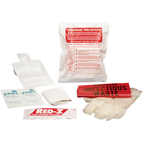 Fluid Spill Clean-Up Kit, Hazmat, Bag TGS INDUSTRIEL