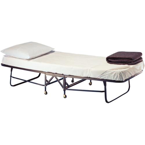 Lits pliants sur roulettes avec matelas TGS INDUSTRIEL
