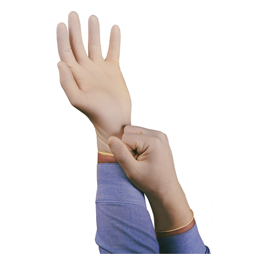 Gants TouchNTuff XT 69-318, Petit, Latex, 5 mils, Sans poudre, Naturel, Classe 2 TGS INDUSTRIEL