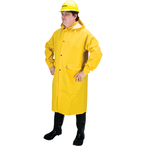 Imperm&eacute;able long RZ200, Polyester, Petit, Jaune TGS INDUSTRIEL