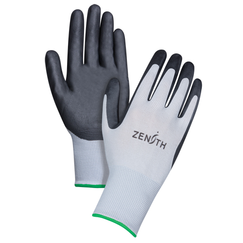 Gants l&eacute;gers enduits et respirants, 8/Moyen, R&ecirc;vetement Mousse de nitrile, Calibre 13, Enveloppe en Polyester TGS INDUSTRIEL