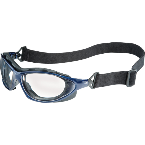 Uvex HydroShield&reg; Seismic&reg; Safety Goggles, Clear Lens, Anti-Fog/Anti-Scratch, Closed Vent TGS INDUSTRIEL