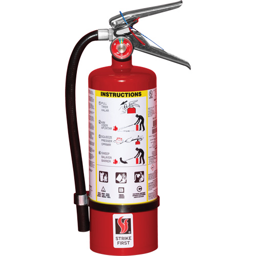 Fire Extinguisher, ABC, 5 lbs. Capacity TGS INDUSTRIEL