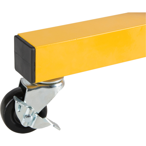 Jeu de de roulettes en option pour barri&egrave;re extensible SDK990 de Produits de s&eacute;curit&eacute; Zenith TGS INDUSTRIEL