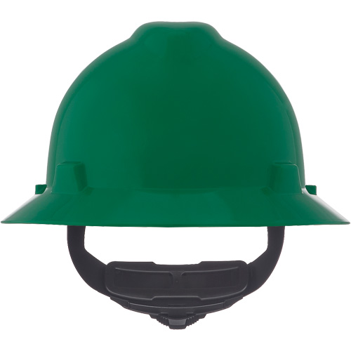 Casques de s&eacute;curit&eacute; &agrave; bordure compl&egrave;te V-Gard, R&eacute;pond aux normes CSA type 1, Suspension Rochet, Non ventil&eacute; TGS INDUSTRIEL