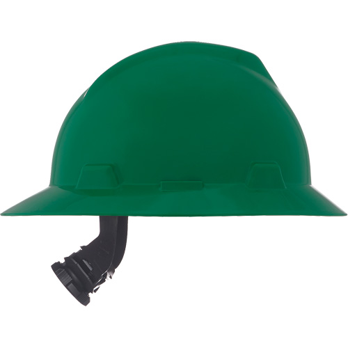 Casques de s&eacute;curit&eacute; &agrave; bordure compl&egrave;te V-Gard, R&eacute;pond aux normes CSA type 1, Suspension Rochet, Non ventil&eacute; TGS INDUSTRIEL