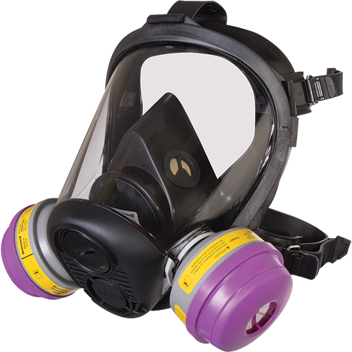 North&reg; RU6500 Series Full Facepiece Respirator, Silicone, Medium TGS INDUSTRIEL