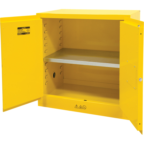 Armoire pour produits inflammables, 22 gal., 2 Porte(s), 35" La x 35" h x 22" p TGS INDUSTRIEL