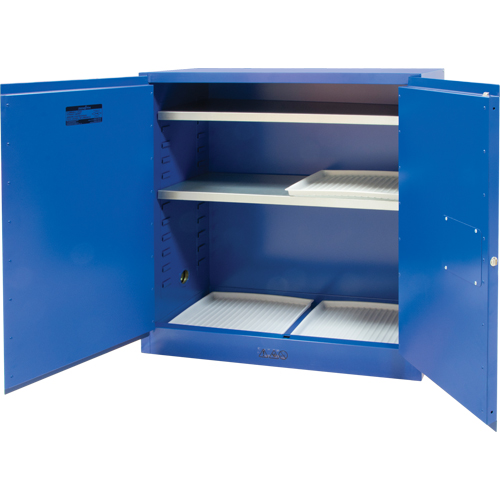 Armoire pour liquides corrosifs, 30 gal., 43" x 44" x 18" TGS INDUSTRIEL