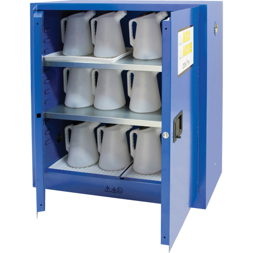 Armoire pour liquides corrosifs, 30 gal., 43" x 44" x 18" TGS INDUSTRIEL