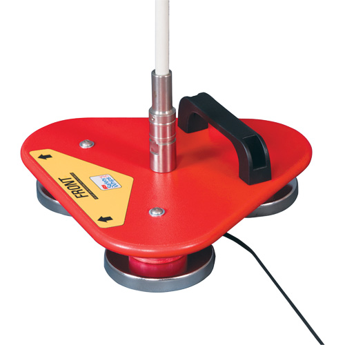 Support porte-drapeau Safety Whip, Fixation Aimant TGS INDUSTRIEL
