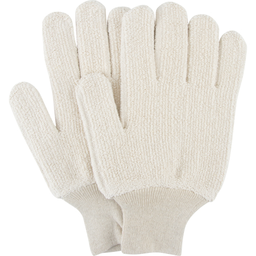 Gants r&eacute;sistants &agrave; la chaleur, Tissu &eacute;ponge, Grand, Prot&egrave;ge jusqu'&agrave; 212° F (100° C) TGS INDUSTRIEL