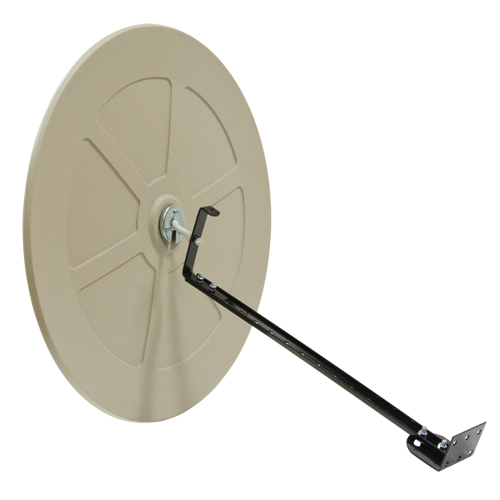 Convex Mirror with Bracket, Indoor/Outdoor, 30" Diameter TGS INDUSTRIEL