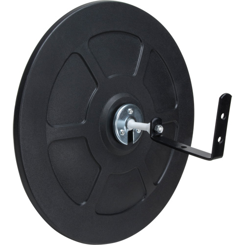 Convex Mirror with Bracket, Indoor/Outdoor, 12" Diameter TGS INDUSTRIEL