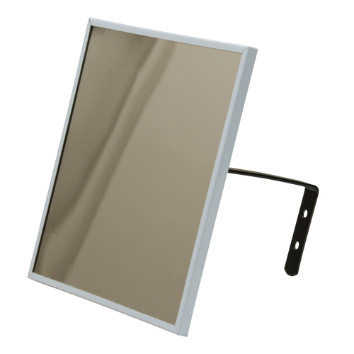 Miroir plat, 12" ha x 12" la, Encadr&eacute; TGS INDUSTRIEL