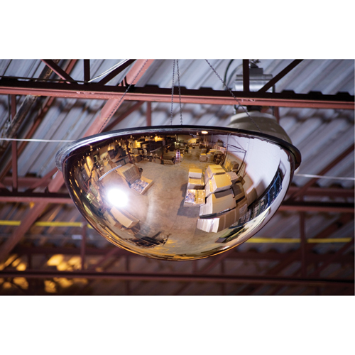 360° Dome Mirror, Full Dome, Closed Top, 18" Diameter TGS INDUSTRIEL