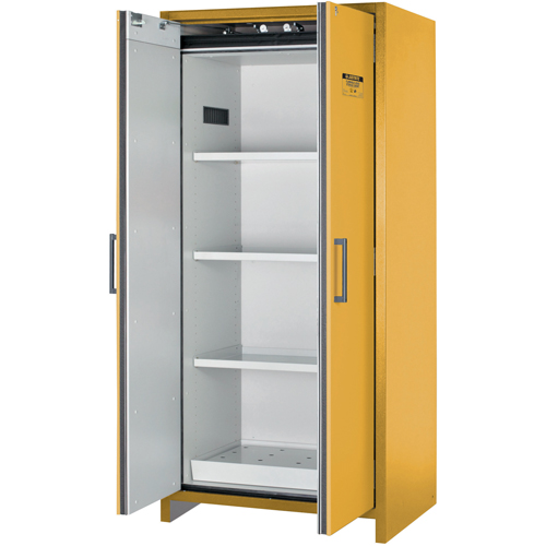Armoire d'entreposage 90 minutes s&eacute;curitaire et conforme &agrave; la norme EN, 30 gal., 2 Porte(s), 35,16" La x 76,89" h x 24,21" p TGS INDUSTRIEL
