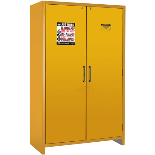 Armoire d'entreposage 90 minutes s&eacute;curitaire et conforme &agrave; la norme EN, 45 gal., 2 Porte(s), 46,97" La x 76,89" h x 24,21" p TGS INDUSTRIEL